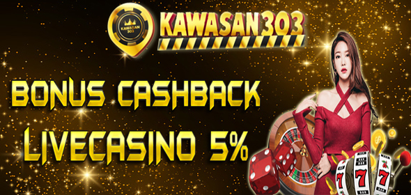 BONUS CASHBACK LIVECASINO 5%